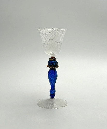 Calice murano vintage soffiato - murano,