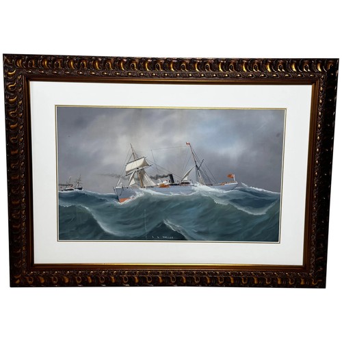 Quadro napoletano pierhead - quadro,
