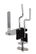 Peace Supporto Doppio Cowbell Woodblock Campanaccio x Grancassa Batteria Metallo