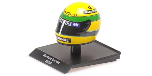 Minichamps casco ayrton - 1:10,