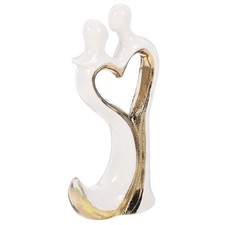  Statuina Di Coppia Ceramica