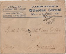 Italia 1924 pisa lettera - italia,