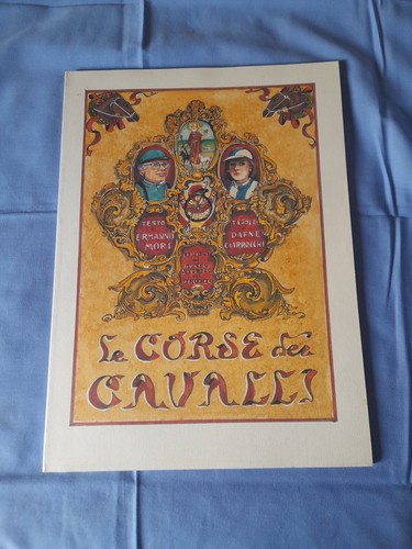 Libro corse dei - libro, cavalli