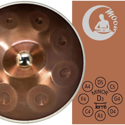 Terré handpan minor - handpan, d-minor