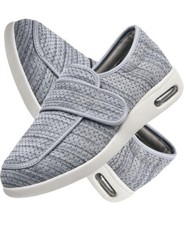 Scarpe per diabetiche Donna Pantofole Piedi gonfiati Chiusura A strappo 38 EU