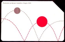 G 1669 171 C&C 3727 SCHEDA TELEFONICA USATA RICOMINCIO DA TE MYRIAM GIUBELLINO