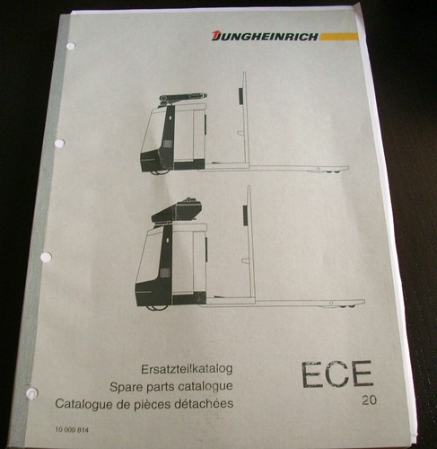 Catalogo ricambi jungheinrich - catalogo,