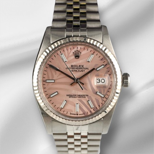 Rolex 36mm datejust - 36mm, acciaio