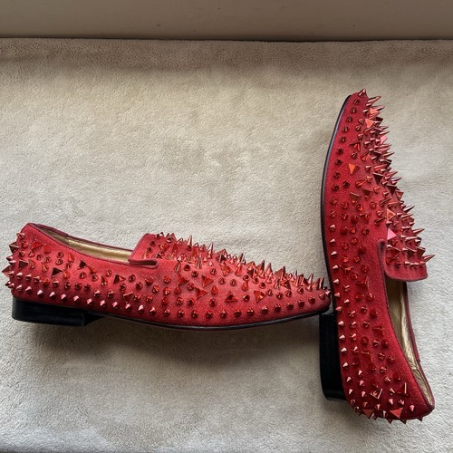 Mocassini ferucci red spike - mocassini,