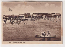 CARTOLINA FANO PESARO SPIAGGIA
