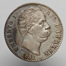 2 Lire 1885 RARO SPL+ Umberto