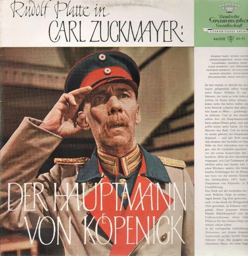 Carl zuckmayer der - lp,