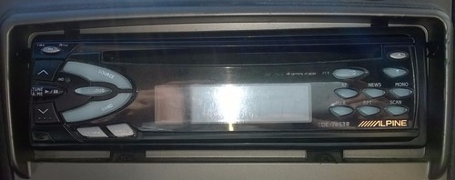 Stereo auto alpine cde - stereo,