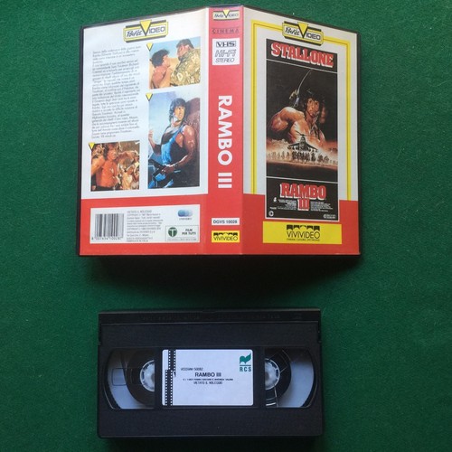 Vhs film rambo - vhs, iii