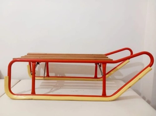 Slittino neve anni 70 - slittino,