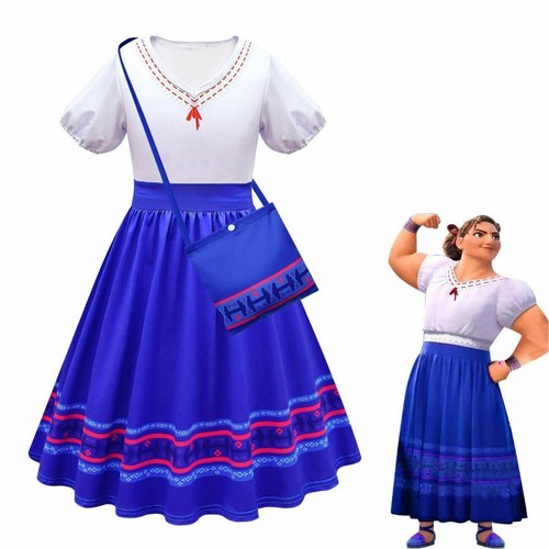 Encanto luisa girl cosplay - girl's,