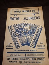 Partition Motor Accordéon