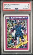 1990 Marvel Universe #75 Galactus PSA 6