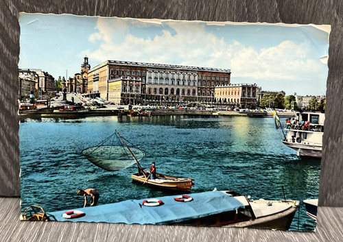 Cartolina epoca stoccolma - cartolina, d'epoca