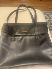 Vintage Borsani Black Leather