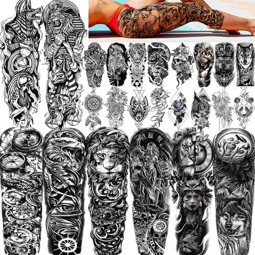 Fogli maniche tatuaggio - maniche,