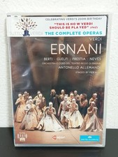 DVD Verdi Ernani Opera Classic mai aperto, raro, da collezione, usato