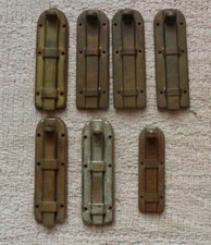 N° 7 catenacci da applicare a porte finestre mobili in legno o ferro -