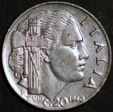 Italia 20 Centesimi 1940