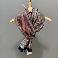 Sciarpa scialle lana seta The