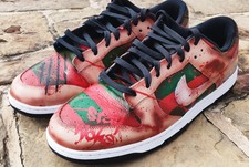 Custom Nike Dunk Lows Freddy