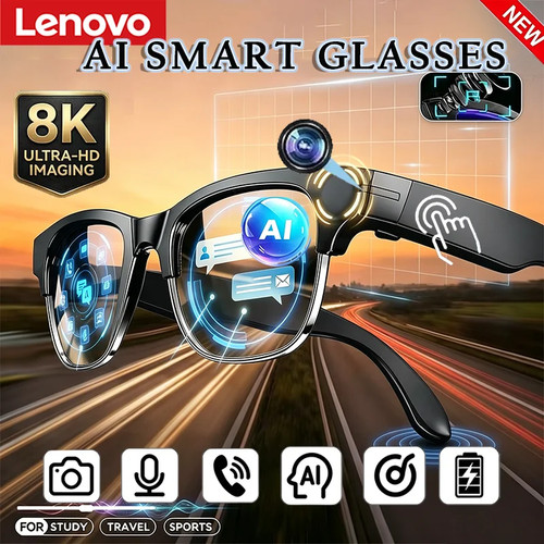 Occhiali smart lenovo hd - 8k,