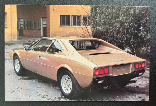 Carta epoca ferrari dino 308 - d'epoca,