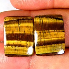 Coppia cuscini occhio di tigre