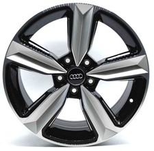 4 cerchi lega audi rs4 (fp431) r20 nero diamantato lt004740