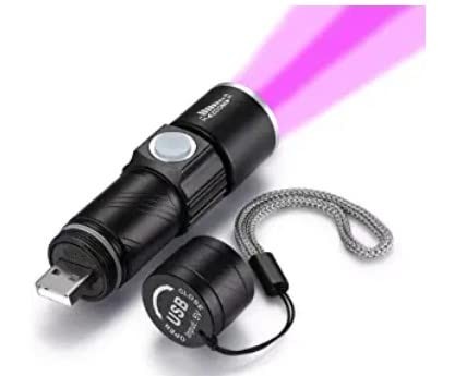 Torcia 395nm usb - torcia,