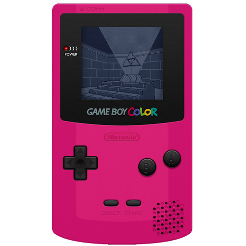 Game boy color rosa - game,