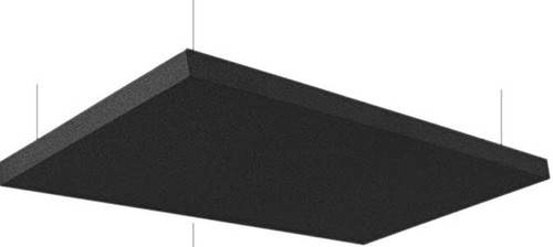 Pannello nuvola acustica nero - nuvola,