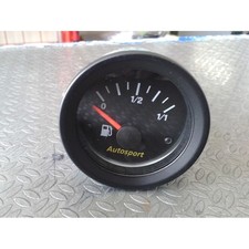 INDICATORE LIVELLO BENZINA  CARBURANTE VDO NERO - FEUL GAUGE 0-1/1 VDO BLACK
