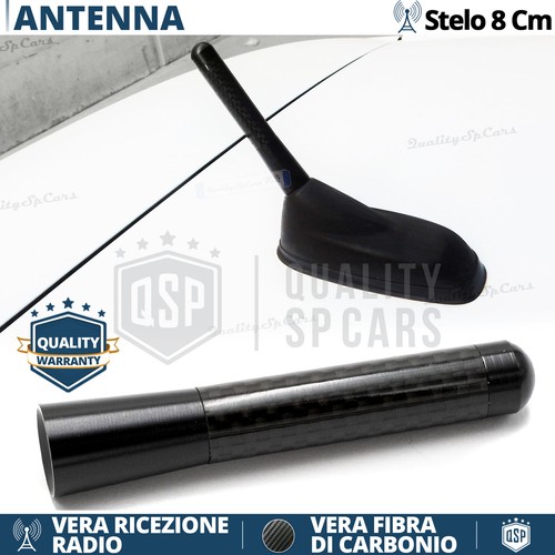 Antenna corta 8cm fibra - corta,