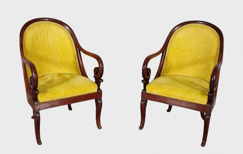 Coppia poltrone gondola - di,
