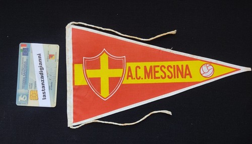 Messina calcio bandierina - calcio,