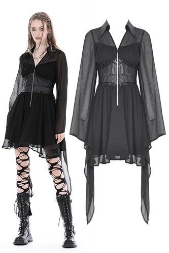 Abito donna dark love nero - donna,