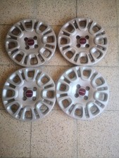 Set 4 Copricerchioni Fiat Panda da 15" (39cm) Grigi Originali