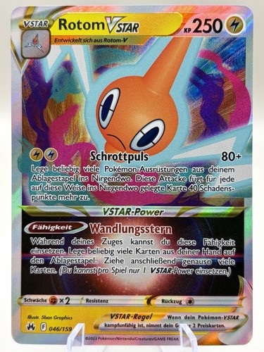 Pokemon rotom vstar - vstar, italiano