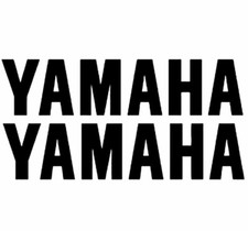 Adesivi yamaha sticker nero - 2,