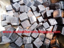Cubi di quercia, pezzi di