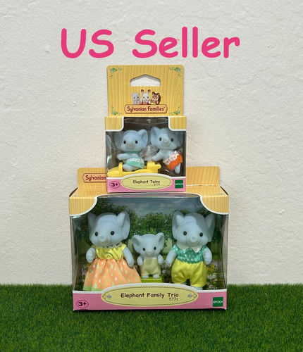 Sylvanian families elephant - sylvanian,