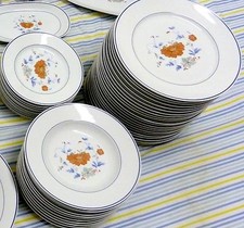 SERVIZIO PIATTI LIMOGES PORCELLANA PHILIPPE DESHOULIERES FRANCE PORCELAINE