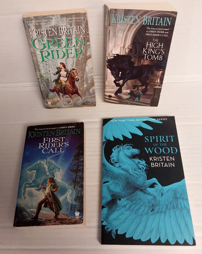 Lot green rider books - rider,