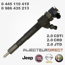 INIETTORE BOSCH 0445110419 Fiat Alfa Romeo Jeep Opel 2.0  0986435213